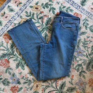 NYDJ Marilyn Straight Leg Blue Jeans
